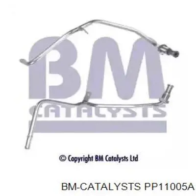 PP11005A BM Catalysts Трубка датчика тиску вихлопних газів