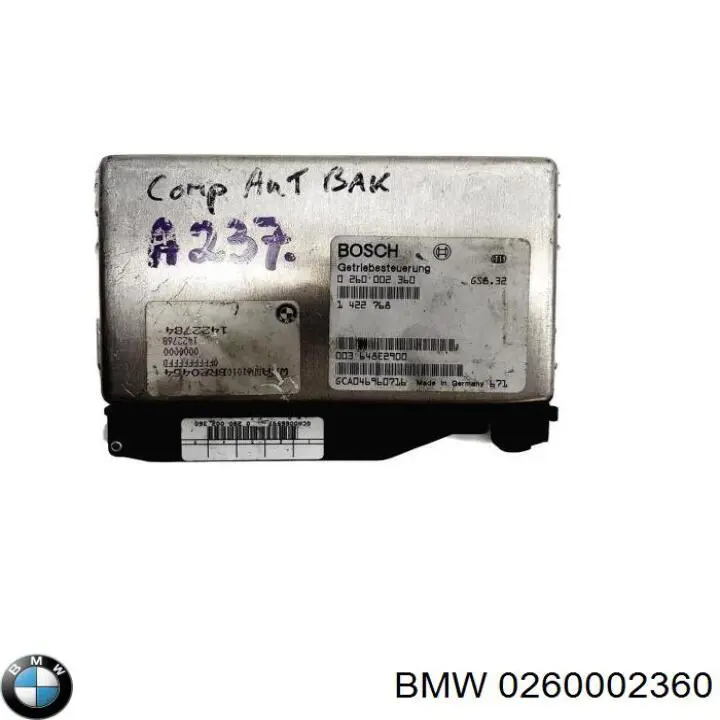  0260002360 BMW