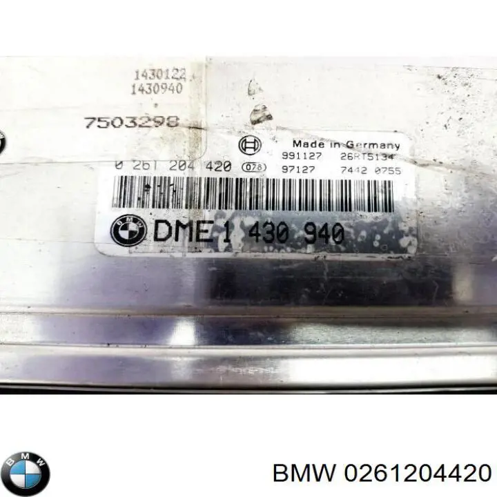 Блок двигуна BMW 0261204420