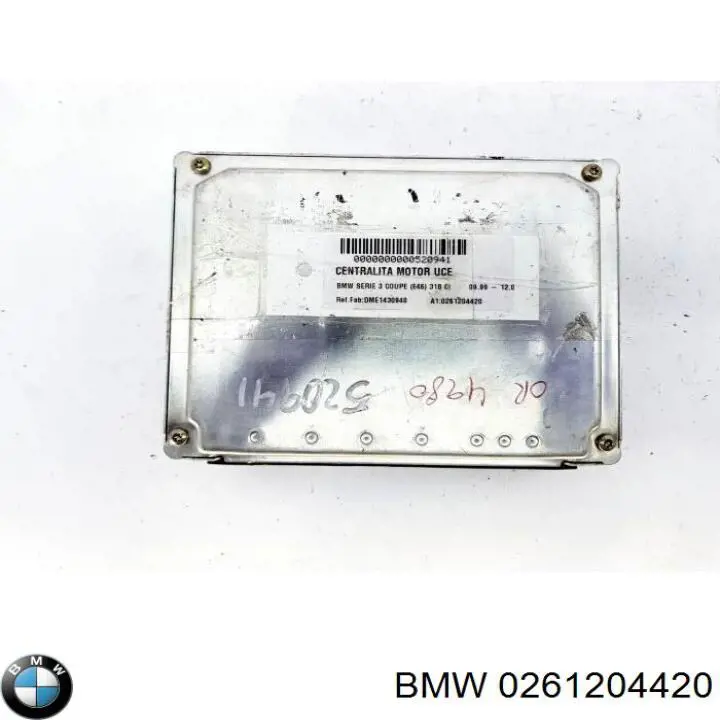 ЕБУ BMW 0261204420 ціна, від 39.46 USD