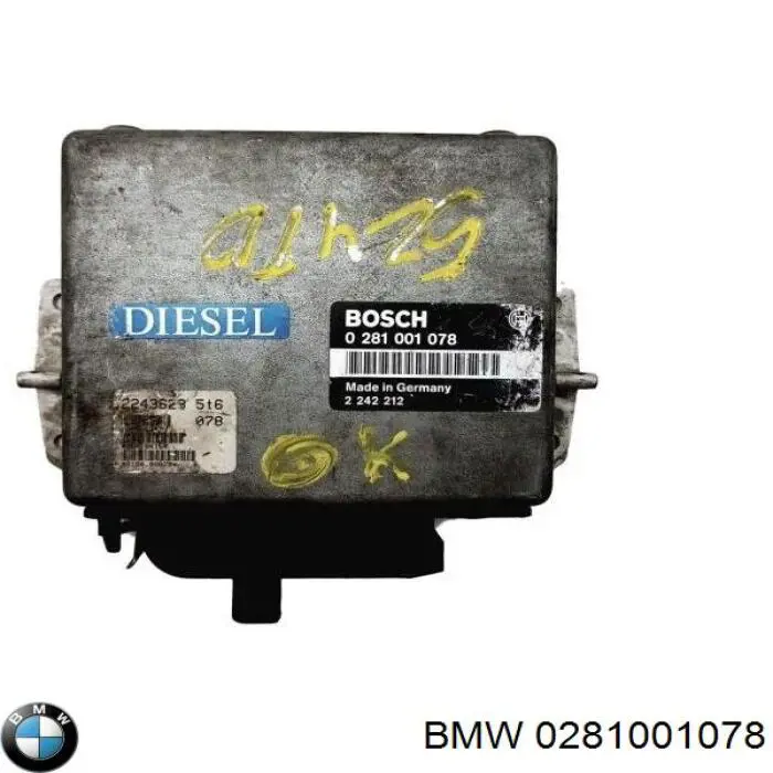 Купити 0281001078 BMW Модуль управління двигуном