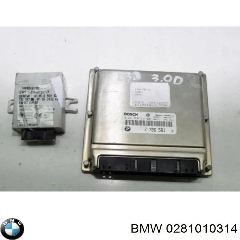 Електронний блок керування двигуном 7786472 BMW
