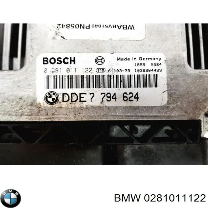 Купити 0281011122 BMW Модуль управління двигуном