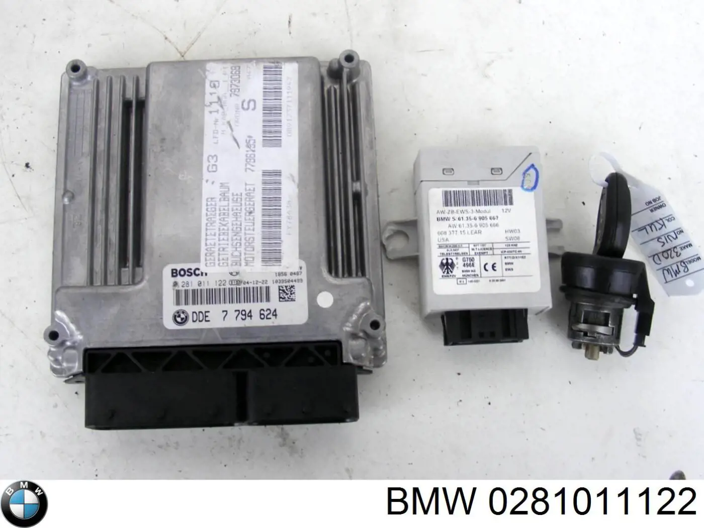 0281011122 BMW Блок електронного управління