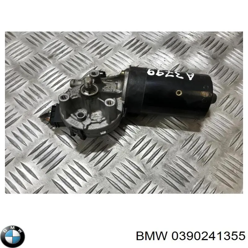 390241355 BMW двигун склоочисника лобового скла (трапеції)
