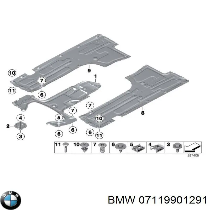 07119901291 BMW 