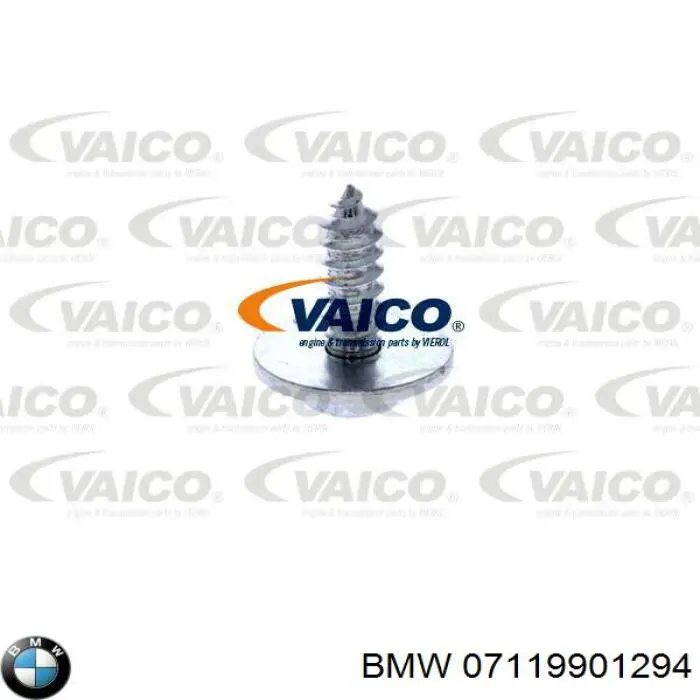 Болт/гайка кріплення BMW 07119901294 ціна, від 1.11 USD