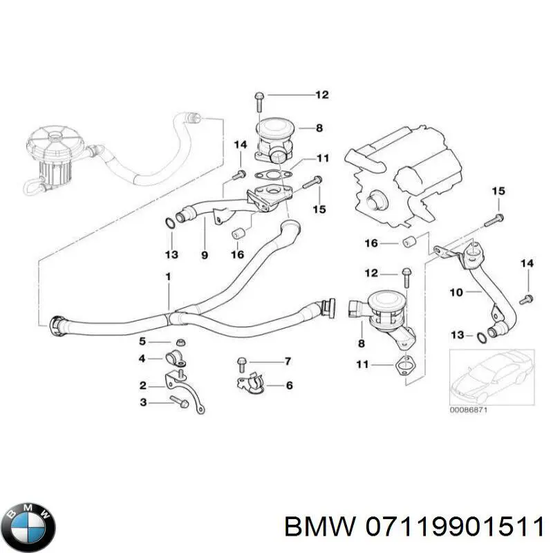  07119901511 BMW