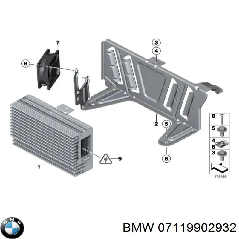 Болт головки блока циліндрів, ГБЦ 07119902932 BMW