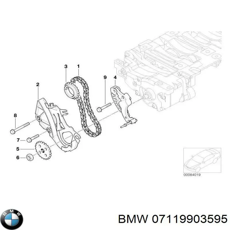  BMW 07119903595 ціна, від 2.36 USD