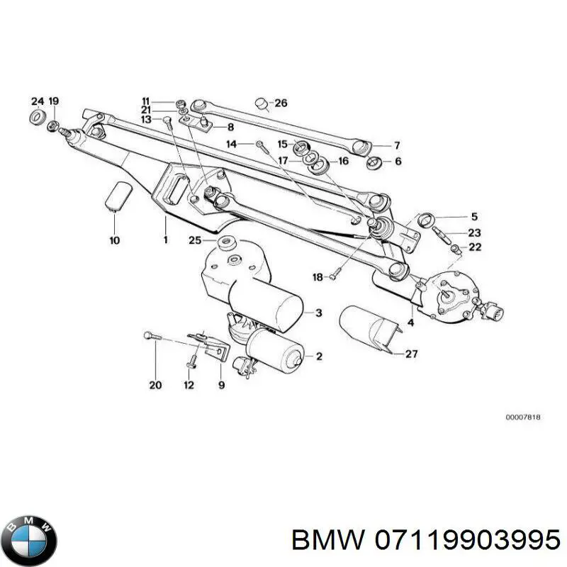 Купити 07119903995 BMW Болт гбц
