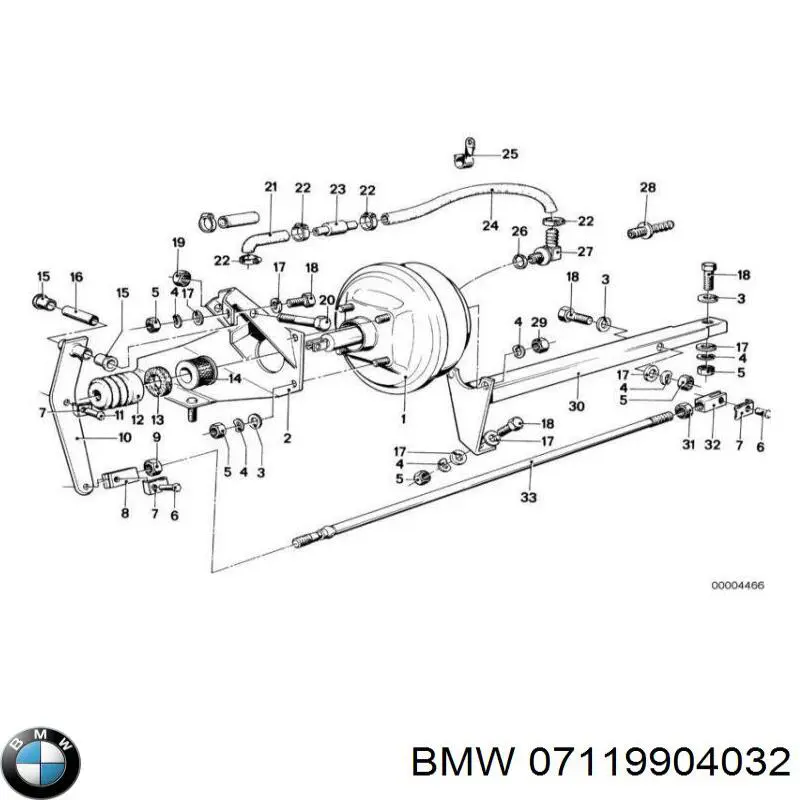 Купити 7119904032 BMW Гайка кріплення приймальної труби глушника (штанів)