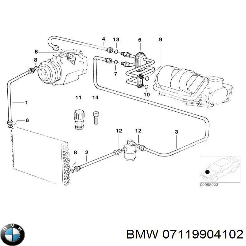  BMW 7129904477 ціна, від 2.82 USD