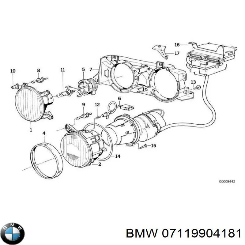 Купити 07119904181 BMW 