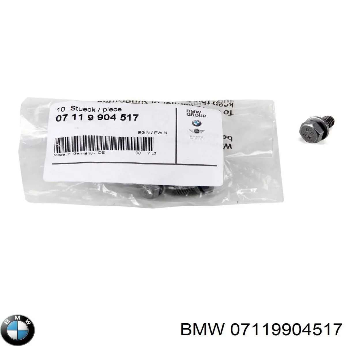 Купити 07119904517 BMW Болт переднього важеля, нижнього
