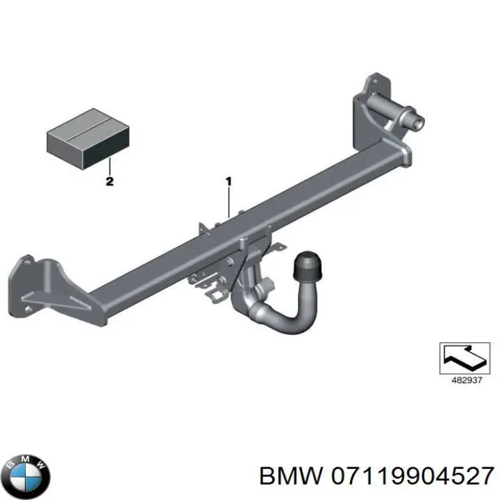 Болт переднього важеля, нижнього BMW 7119904527 ціна, від 1.09 USD