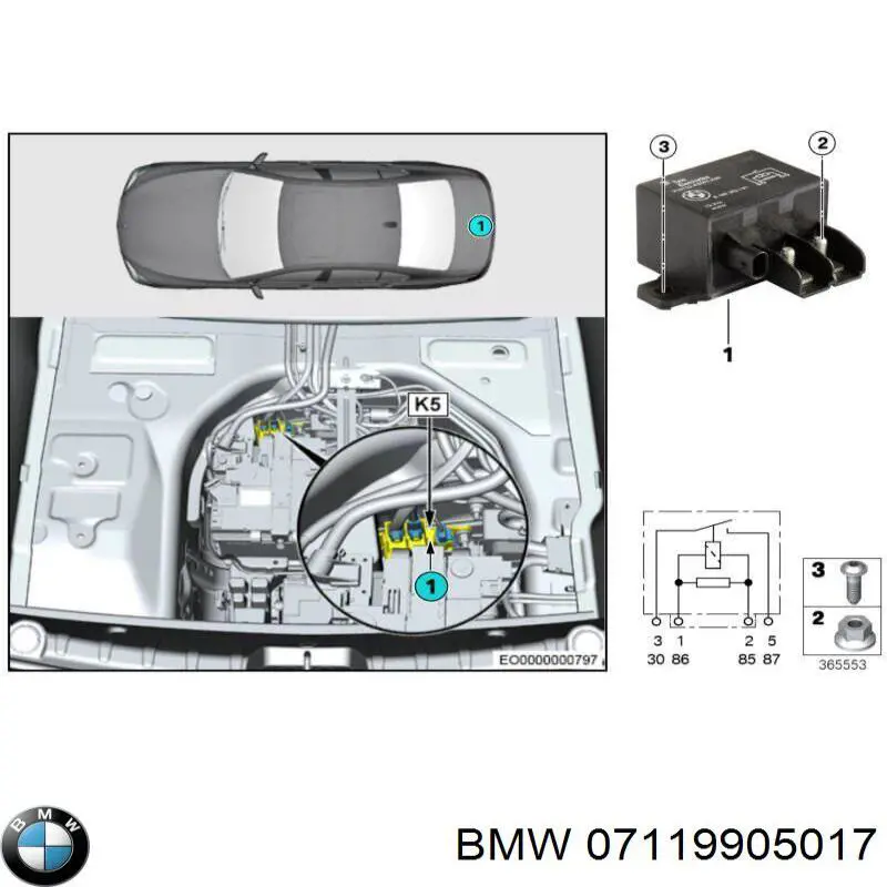 Купити 07119905017 BMW 