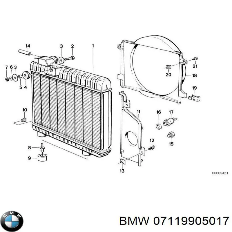 07119905017 BMW 