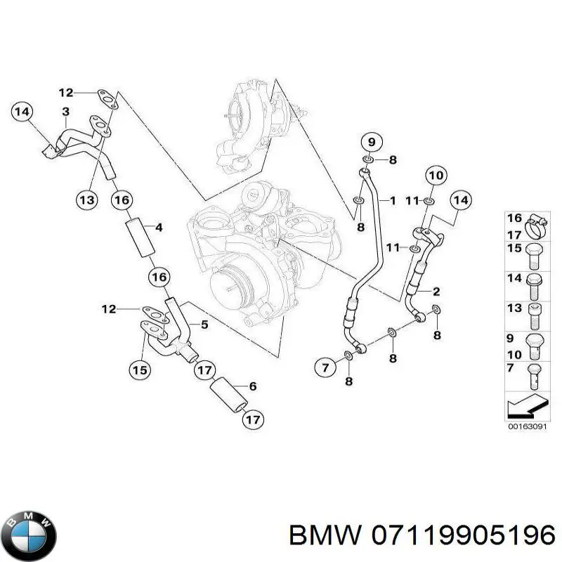  BMW 07119905196 ціна, від 20.23 USD