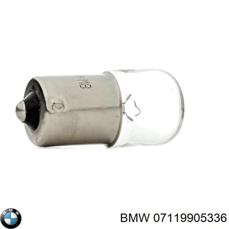 Купити 07119905336 BMW Лампочка галогенова, дальній/ближній