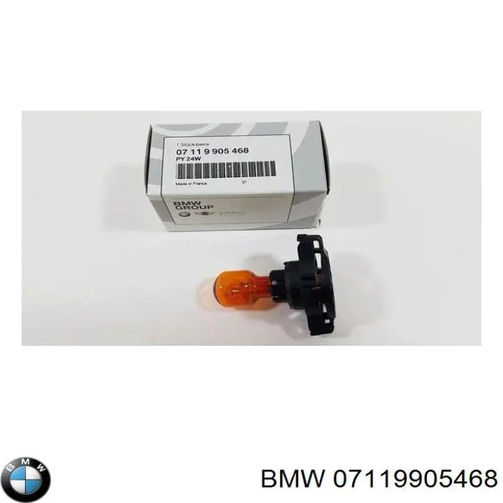 Лампочка переднього габариту 07119905468 BMW