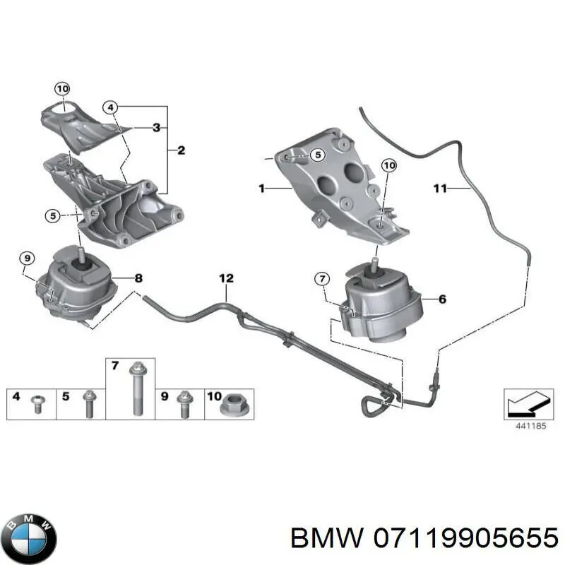  BMW 07119905655 ціна, від 1.94 USD