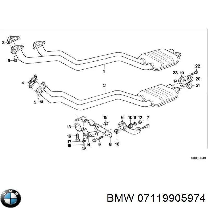 Болт ГБЦ 7119905974 BMW