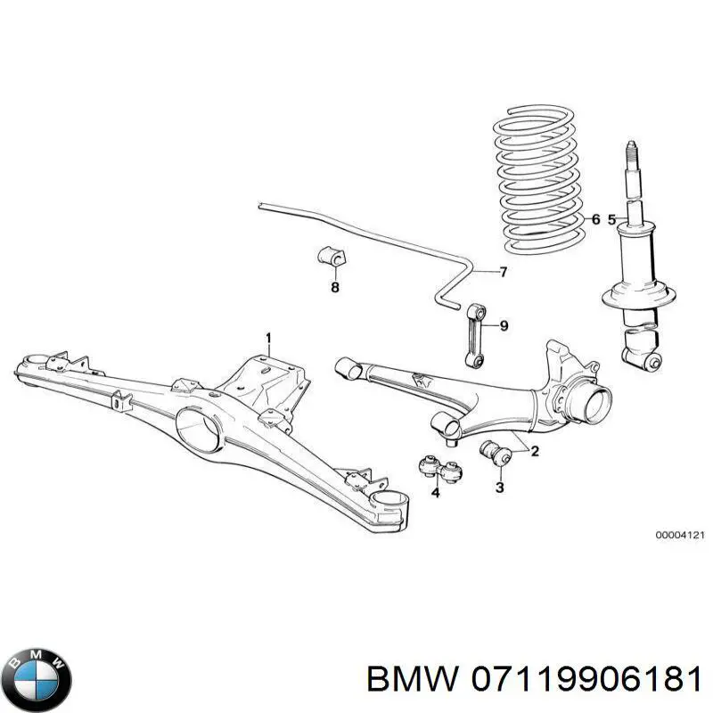Болт головки блока циліндрів, ГБЦ BMW 07119906181 ціна, від 1.11 USD