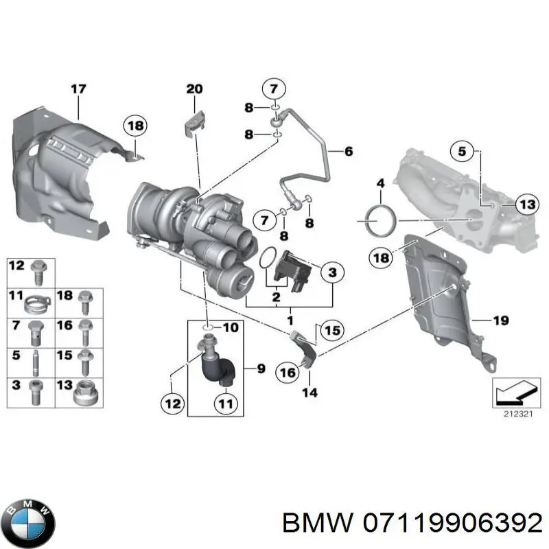 07119906392 BMW 