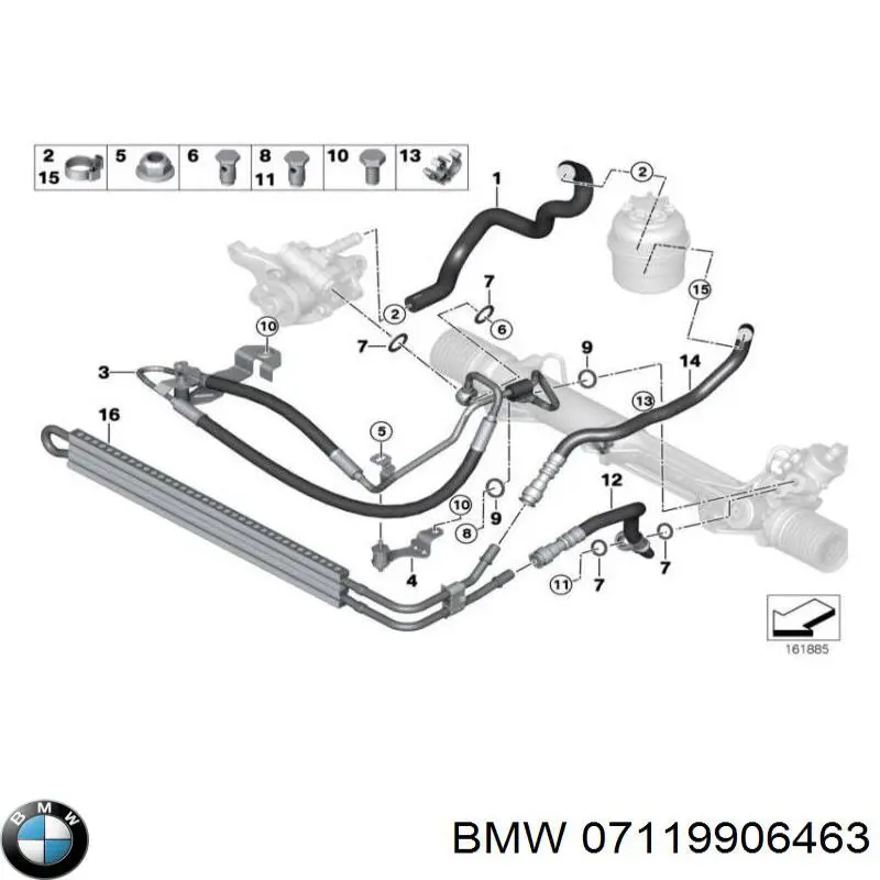 Купити 07119906463 BMW 