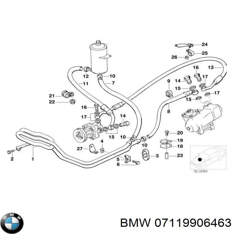  BMW 07119906463