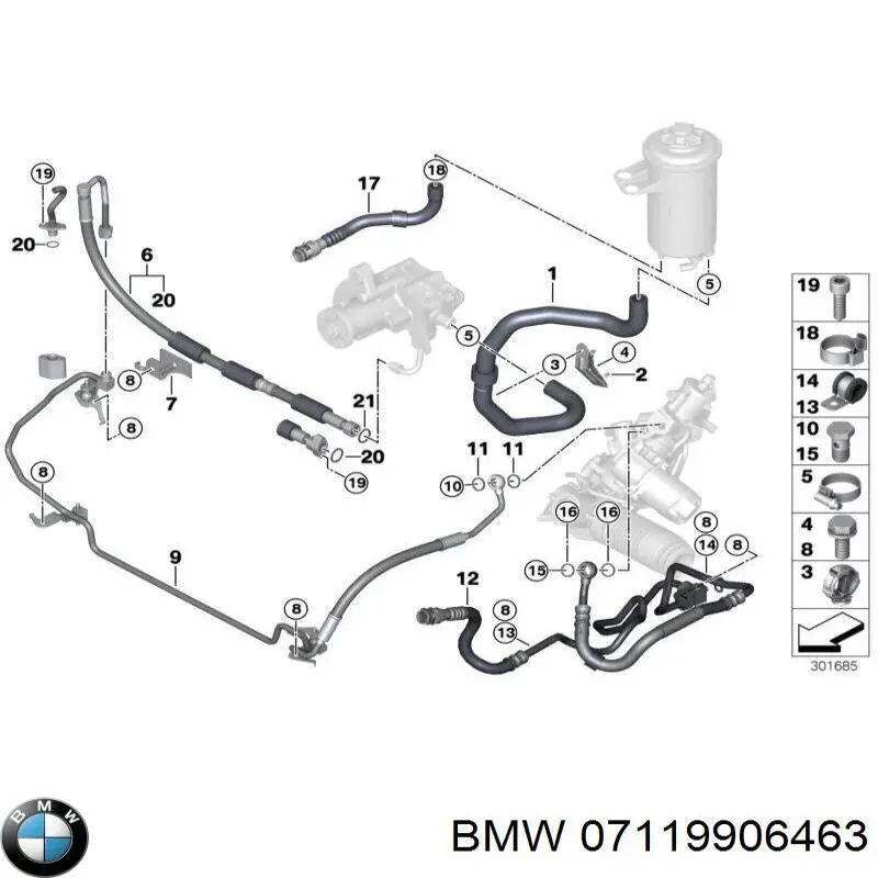 07119906463 BMW 