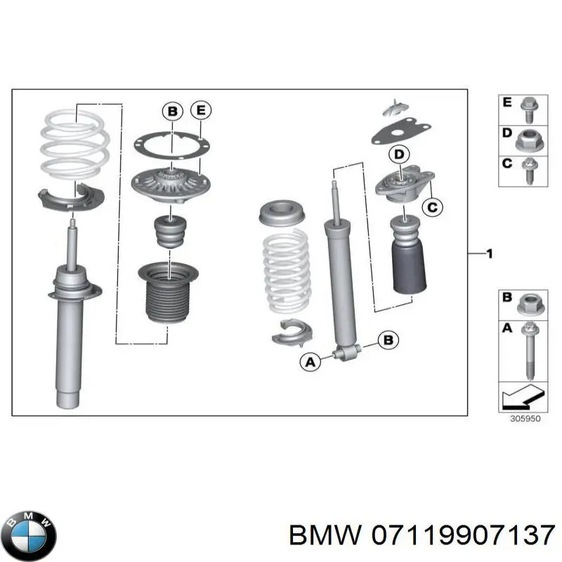  BMW 07119907137 ціна, від 1.61 USD