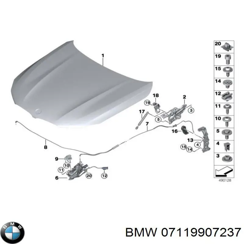  BMW 07119907237 ціна, від 0.51 USD
