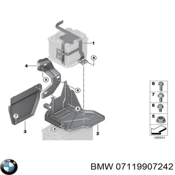  BMW 07119907242 ціна, від 0.53 USD