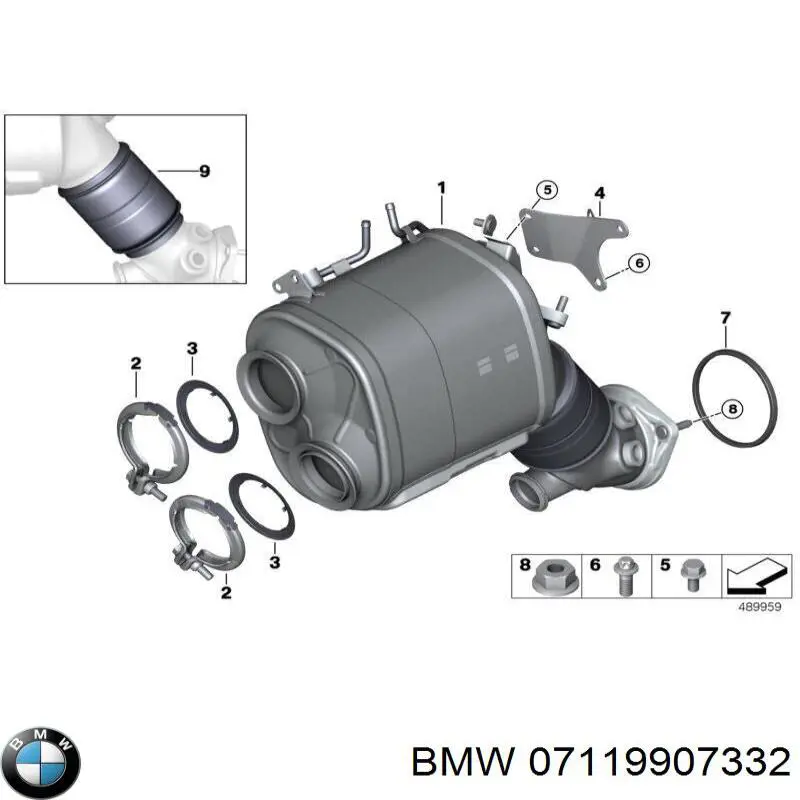 07119907332 BMW 