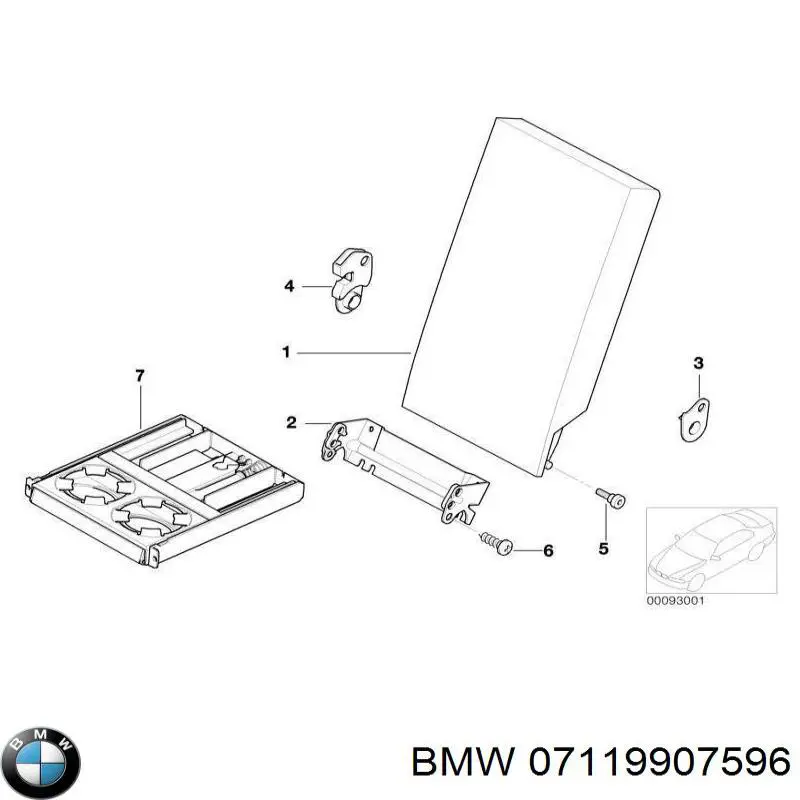 07119907596 BMW 