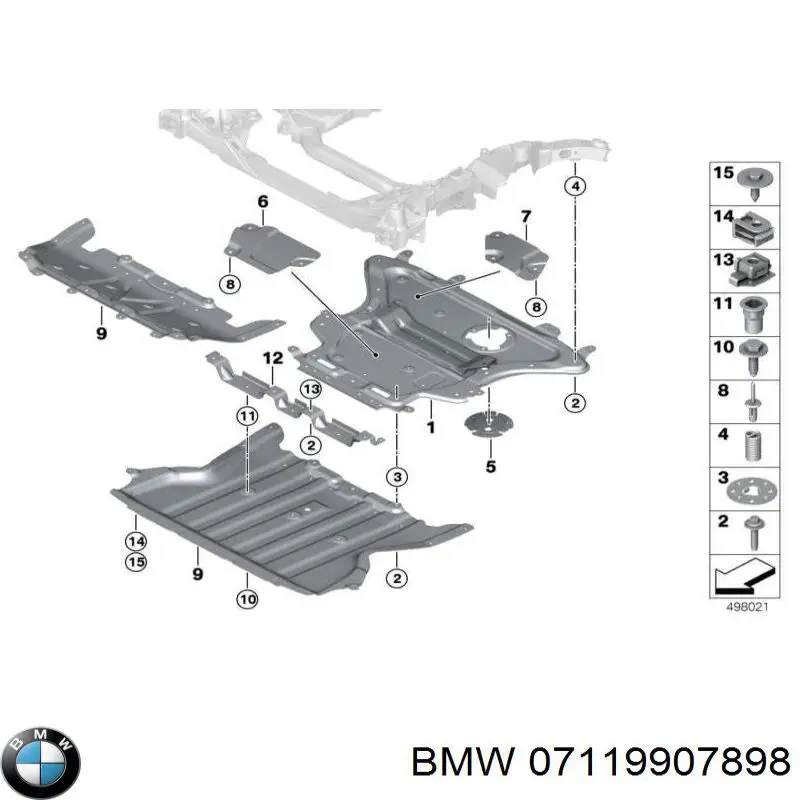 Болт головки блока циліндрів, ГБЦ BMW 07119907898 ціна, від 1.35 USD