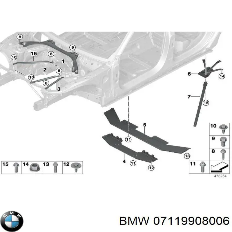  BMW 07119908006 ціна, від 1.38 USD