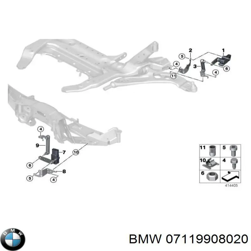 Купити 07119908020 BMW Болт гбц