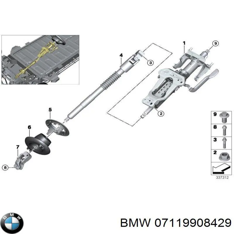 7119908429 BMW 
