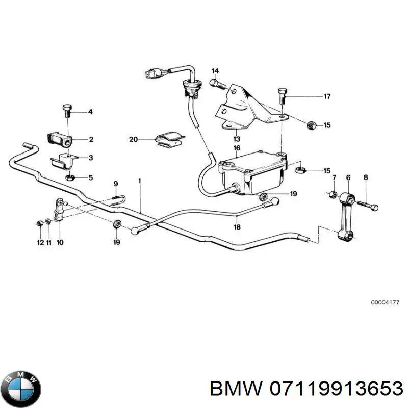 Купити 07119913653 BMW 