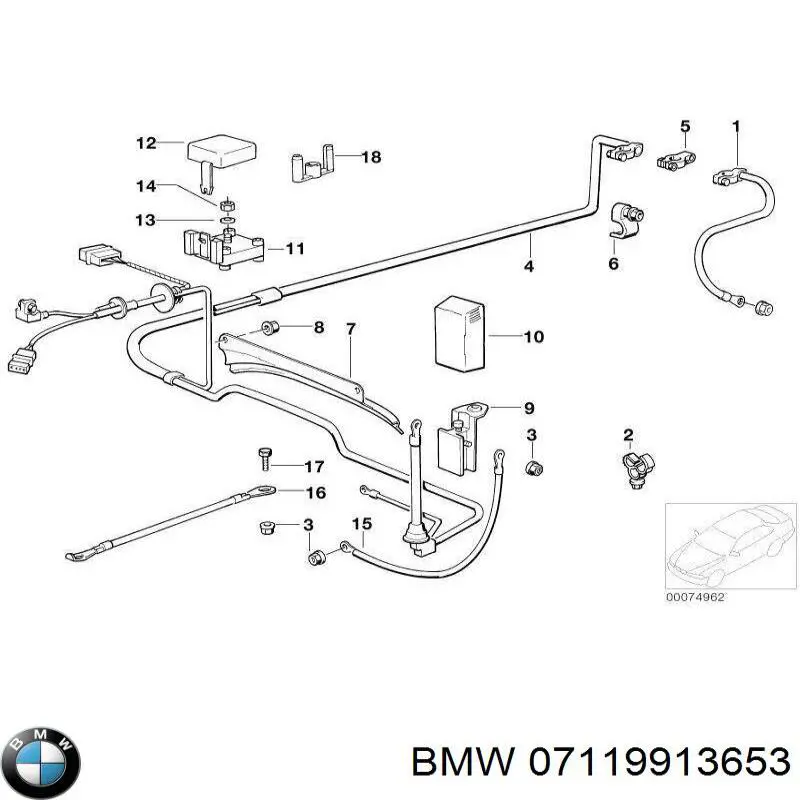  BMW 07119913653 ціна, від 1.91 USD