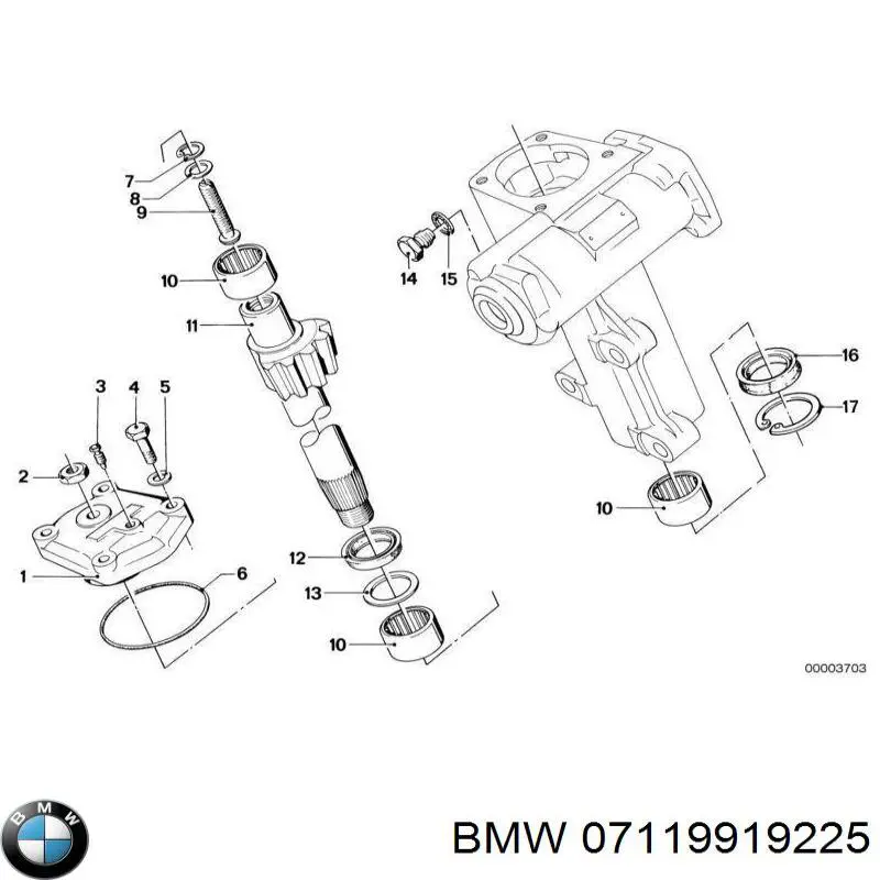 Купити 7119919225 BMW Ремкомплект впускного колектора