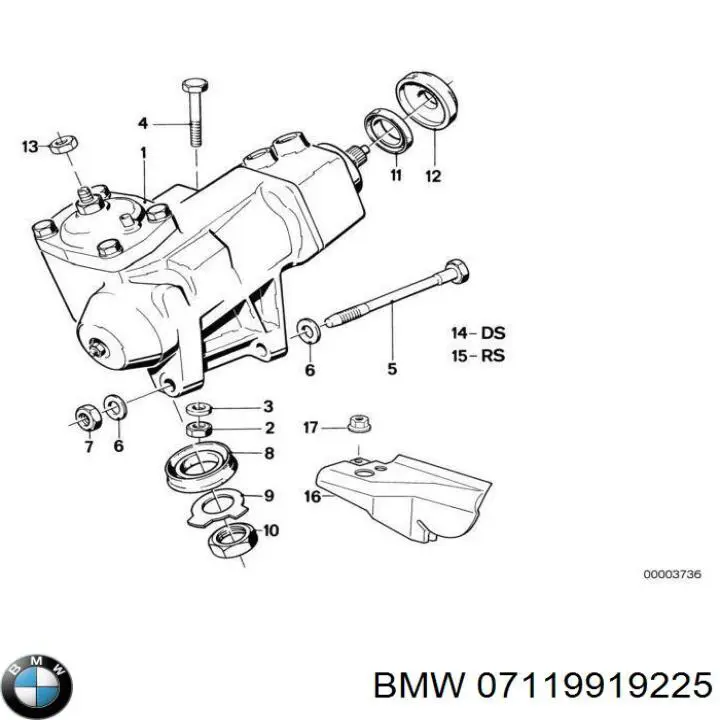 Ремкомплект впускного колектора 7119919225 BMW