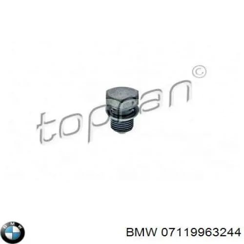 Прокладка пробки піддону двигуна 07119963244 BMW