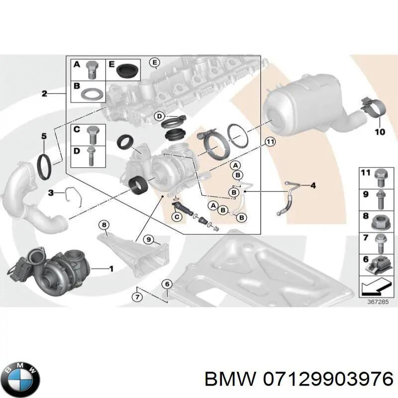 Купити 07129903799 BMW Підшипник задньої ступиці