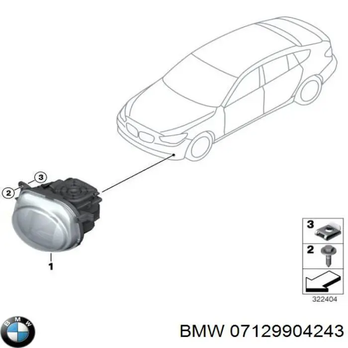  BMW 07129904243 ціна, від 1.04 USD