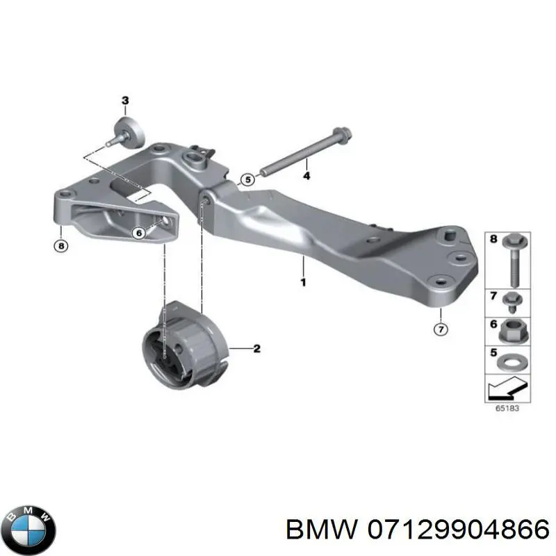 Купити 7129904866 BMW 