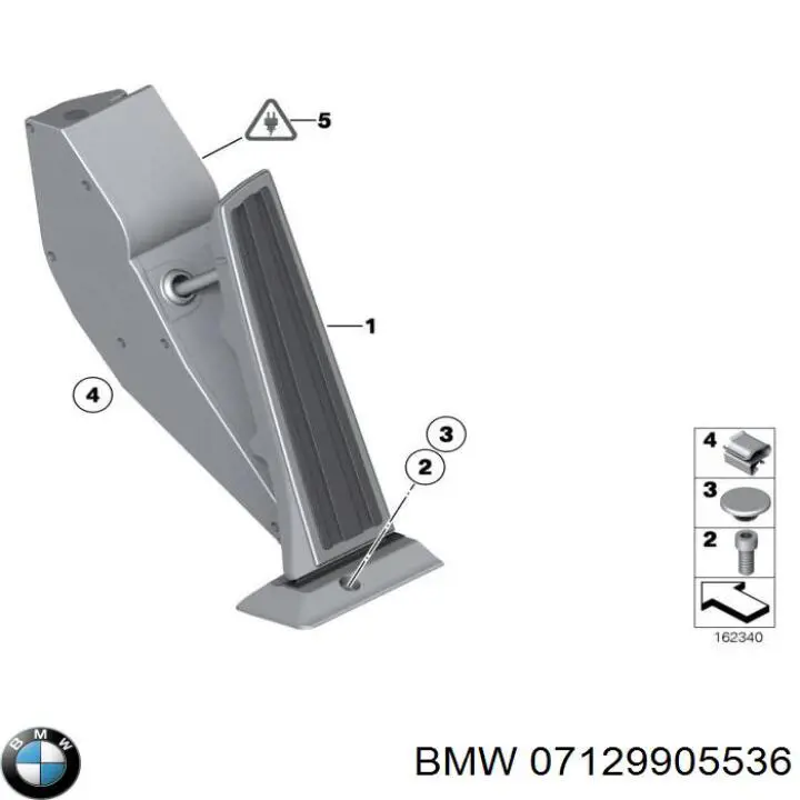  BMW 7129905536 ціна, від 1.19 USD